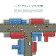 Road with cars