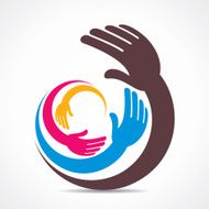 creative hand icon