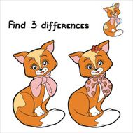 Find 3 differences (cat) N2