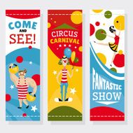 Circus banners