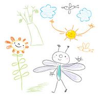 children drawing N3
