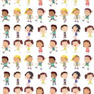 Different emotion of kids