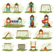 Playground design vector illustration N4
