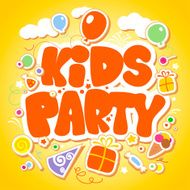 Kids Party design template