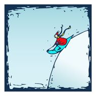 Sledging in the Snow