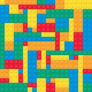 Building toy bricks Seamess parttern