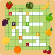 fruit crossword