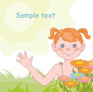 Cheerful girl N2