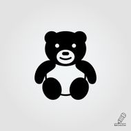 Teddy bear icon