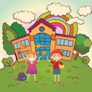 Children back to school