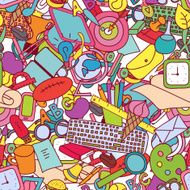 The pattern of school attributes