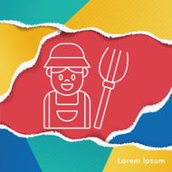 zookeeper line icon