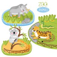 Set of vector animals