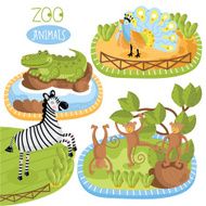 Set of vector animals N3