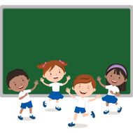 Children and board