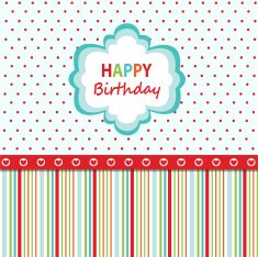 happy birthday greeting card N5