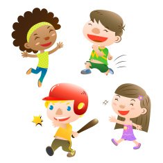 Cute kids playing N3