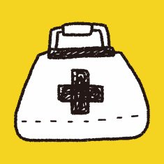 medical box doodle drawing N2