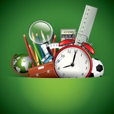 Back to school - vector background N2