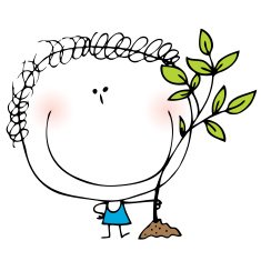 Baby and tree free image download