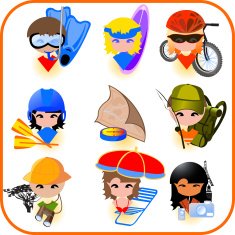 Travel Icons Set N9