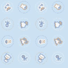 sealife seamless pattern