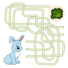 Maze game (rabbit)