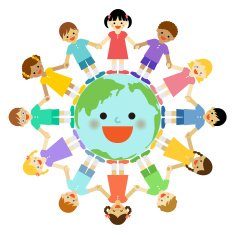 multicultural children around the earth N2