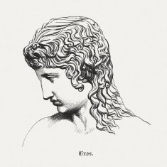 Eros - Greek god of Love published in 1878