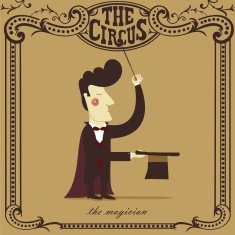 magician with hat