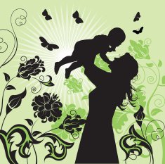 Women with a child