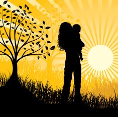 Happy Family Vector N7