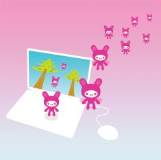 VIRTUAL VISITORS (VECTOR)