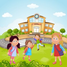 Group of school children N2