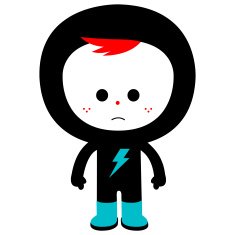 life electric character costume illustration