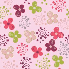 Floral Seamless Pattern - Illustration