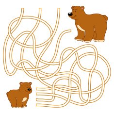 Maze game (bears)
