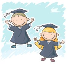 Graduation kids