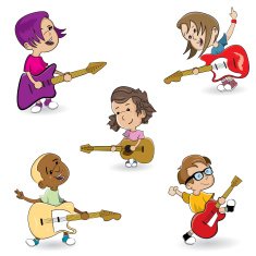 Kids Rocking out