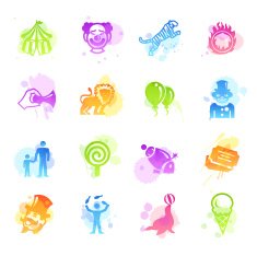 Stains Icons - Circus