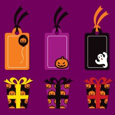 Halloween gift tag