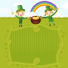 St Patrick's day background N2