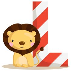 Alphabet L for Lion