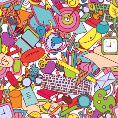 The pattern of school attributes