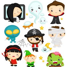 Halloween Characters N5