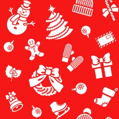 Christmas holiday seamless background pattern N4