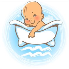 Baby zodiac Aquarius N2