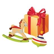 set of different toys for children