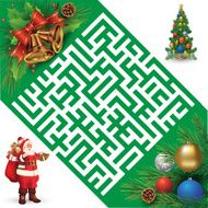 Christmas maze