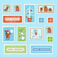 Christmas card with textbox N2